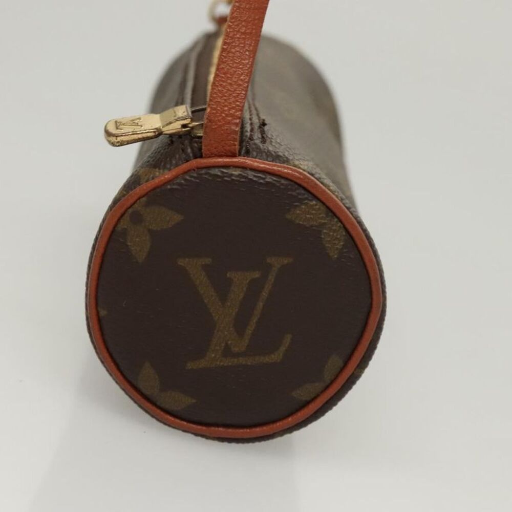 Louis Vuitton Mini Baby Papillon Brown Canvas Clutch Bag (Pre-Owned) - Picture 4 of 16